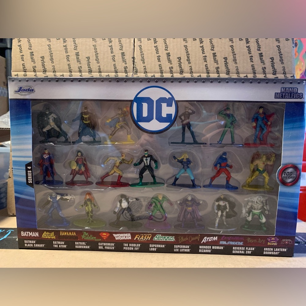 DC Comics Superhero Figurine Collection - Multicolor